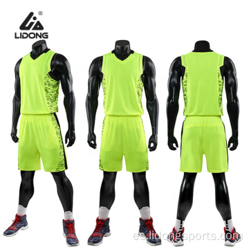 Uniformes de baloncesto de ropa deportiva de equipo de venta caliente